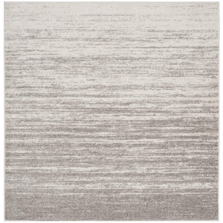 Safavieh 8 x 8 ft. Adirondack Power Loomed Square Area Rug Light Grey & Grey ADR113C-8SQ